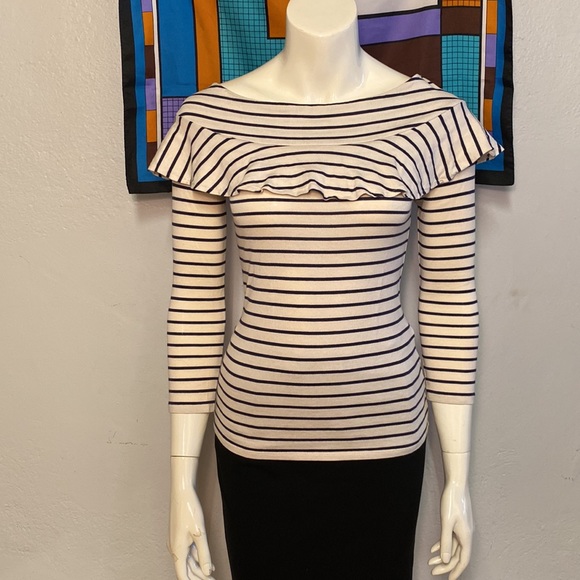 Leifnotes Striped Top, XS - Picture 1 of 5
